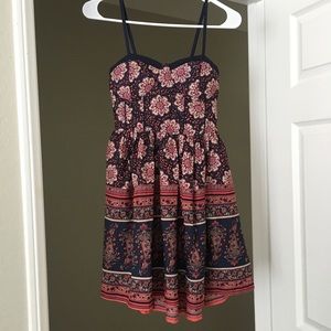 Flower Pattern Dress